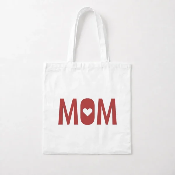 توت بگ مادر طرح قلب تایپوگرافی MOM کد po3970