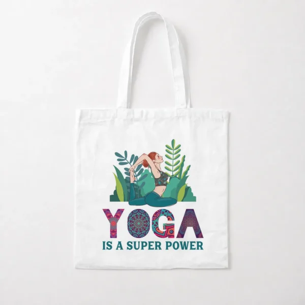 توت بگ یوگا طرح Yoga Is a Super Power کد po3998