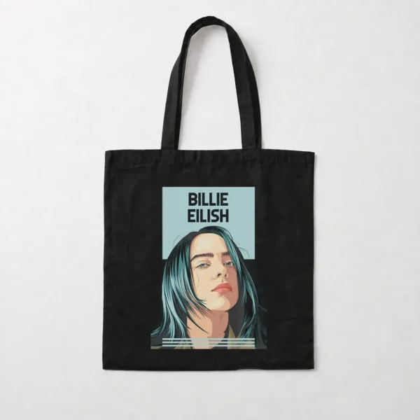 توت بگ بیلی آیلیش طرح پرتره کارتونی (Billie Eilish) کد po4109
