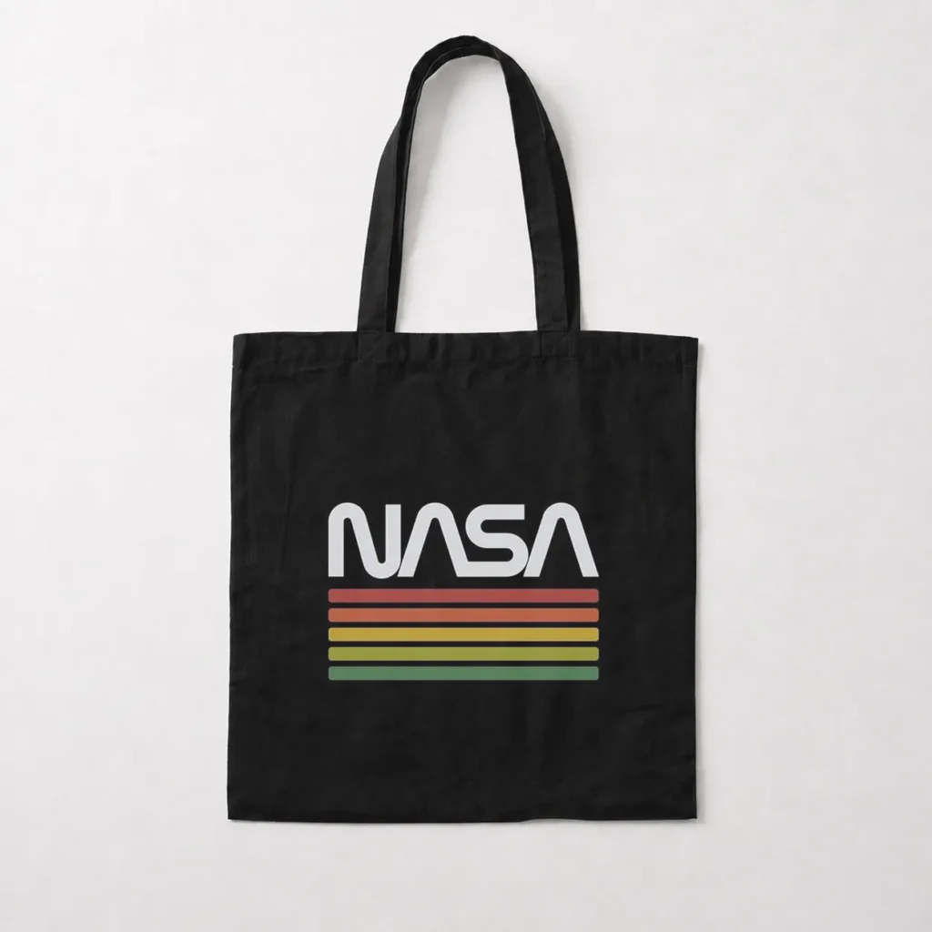 توت بگ ناسا طرح لوگوی رترو رنگین‌کمانی (NASA) کد po4119