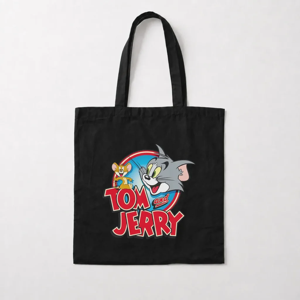 توت بگ تام و جری طرح لوگوی کارتونی (Tom and Jerry) کد po418