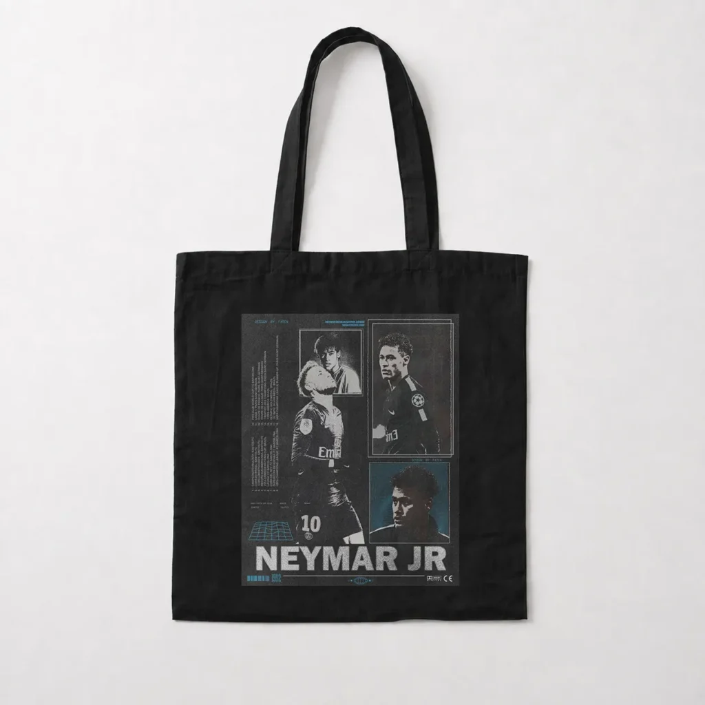 توت بگ نیمار جونیور طرح فوتبالی (Neymar Jr) کد po4233