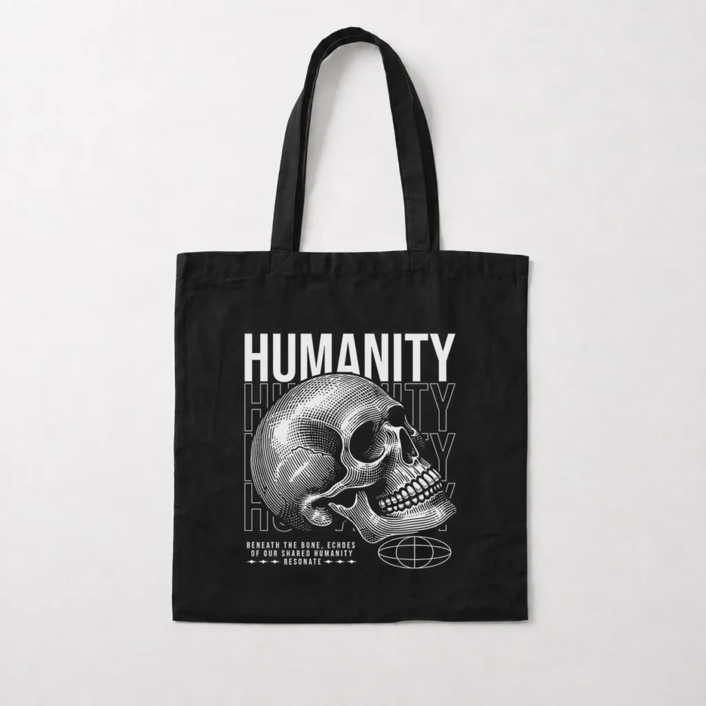 توت بگ جمجمه طرح Humanity کد po4262