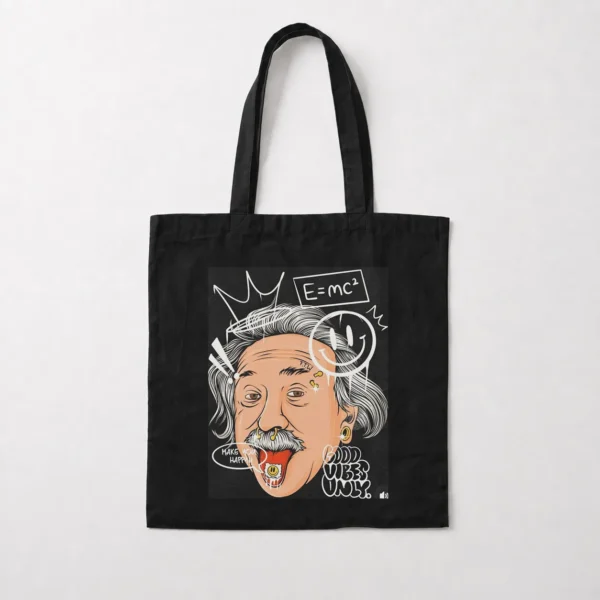 توت بگ آلبرت اینشتین طرح حال خوب (Albert Einstein) کد po4336