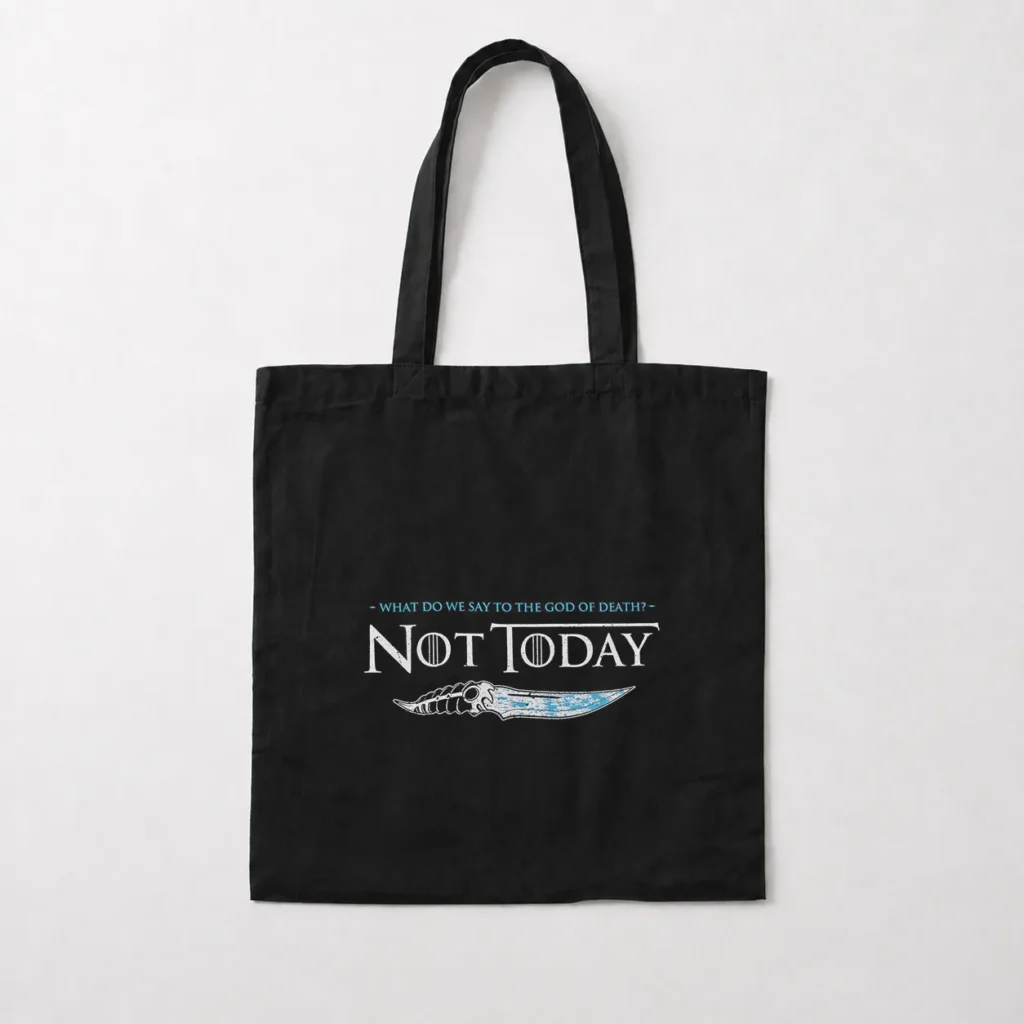 توت بگ گیم آو ترونز طرح Not Today آریا استارک کد po4499