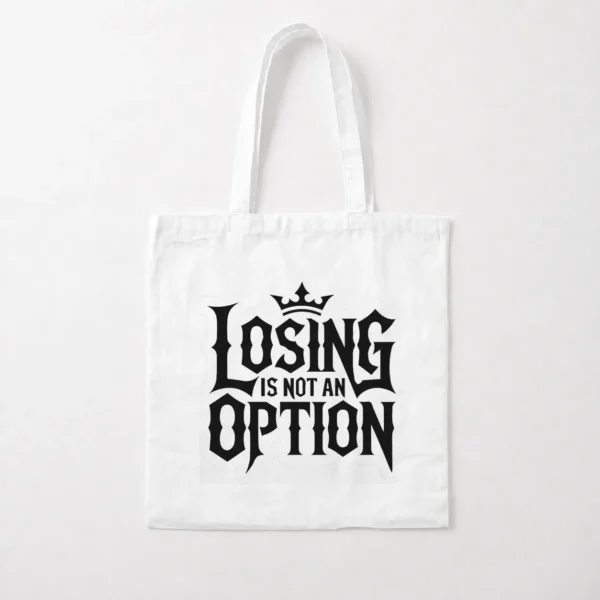 توت بگ تایپوگرافی Losing Is Not an Option کد po466