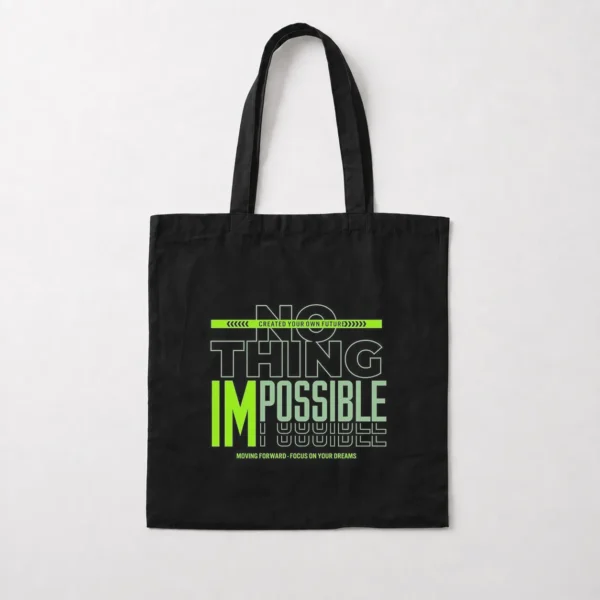 توت بگ انگیزشی طرح Nothing Impossible کد po4732