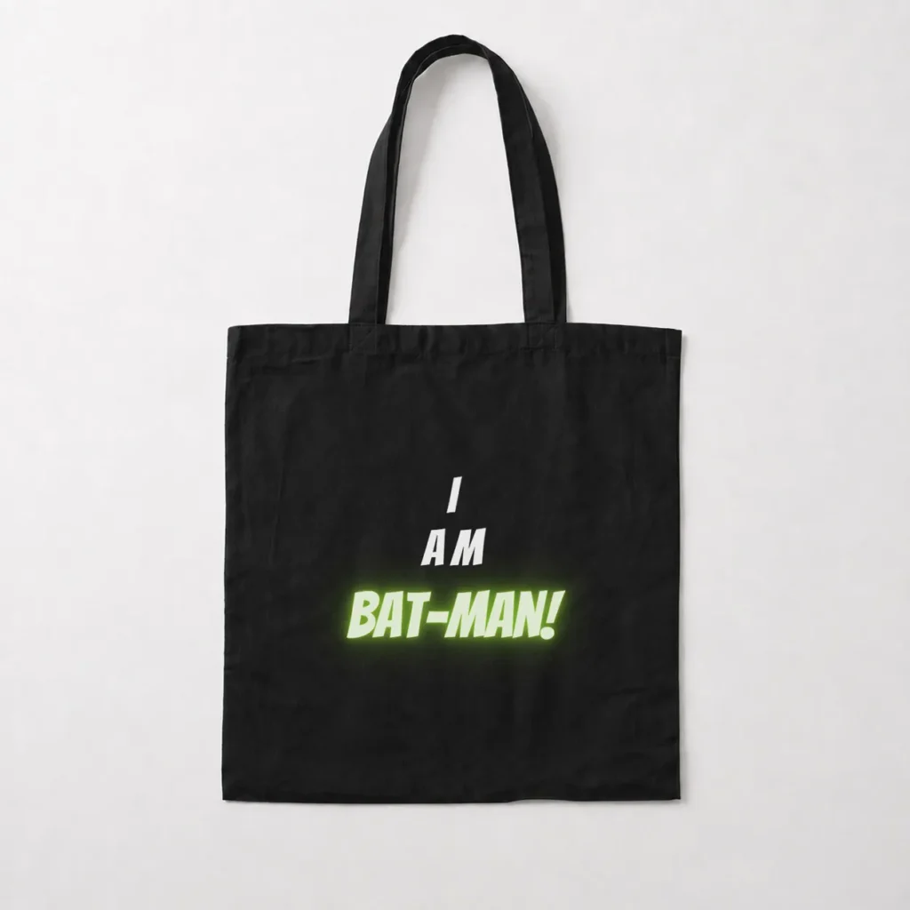 توت بگ بتمن طرح تایپوگرافی I Am Batman کد po4797