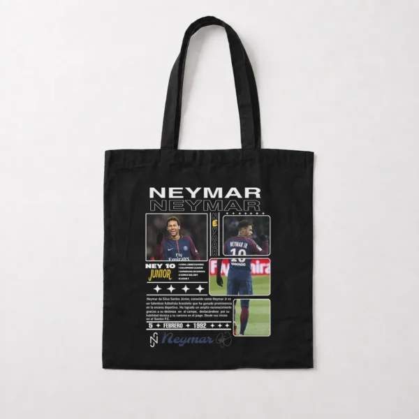توت بگ نیمار طرح کلاژ فوتبالی (Neymar) کد po4805