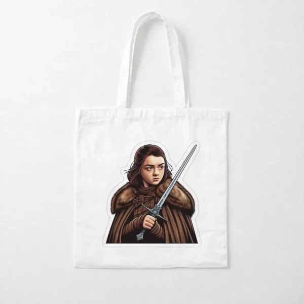 توت بگ گیم آف ترونز طرح آریا استارک (Arya Stark) کد po5302