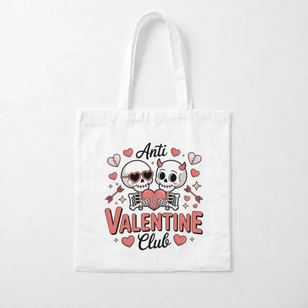 توت بگ ولنتاین طرح اسکلت عاشق (Valentine Club) کد po5311