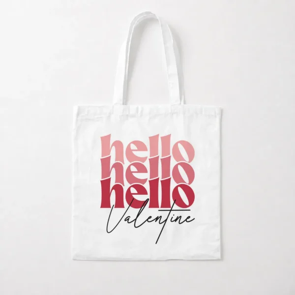 توت بگ ولنتاین طرح تایپوگرافی Hello Hello کد po5352