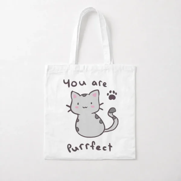 توت بگ گربه طرح تو بی‌نقصی (Purrfect) کد po5519