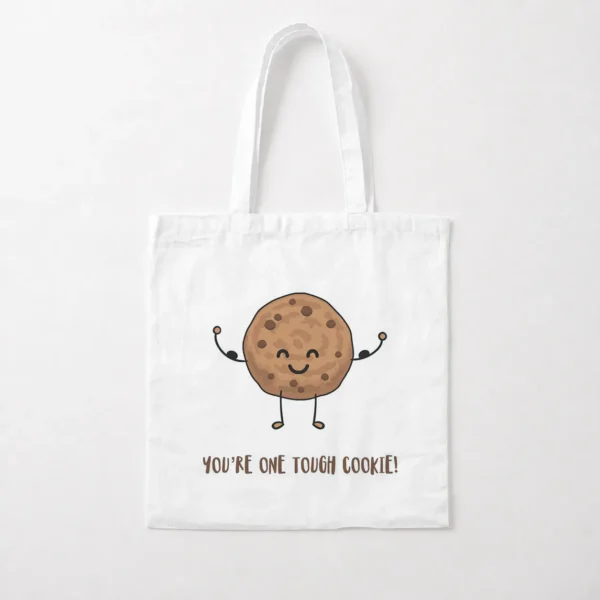 توت بگ بیسکویت طرح تو سرسخت هستی (Tough Cookie) کد po5796