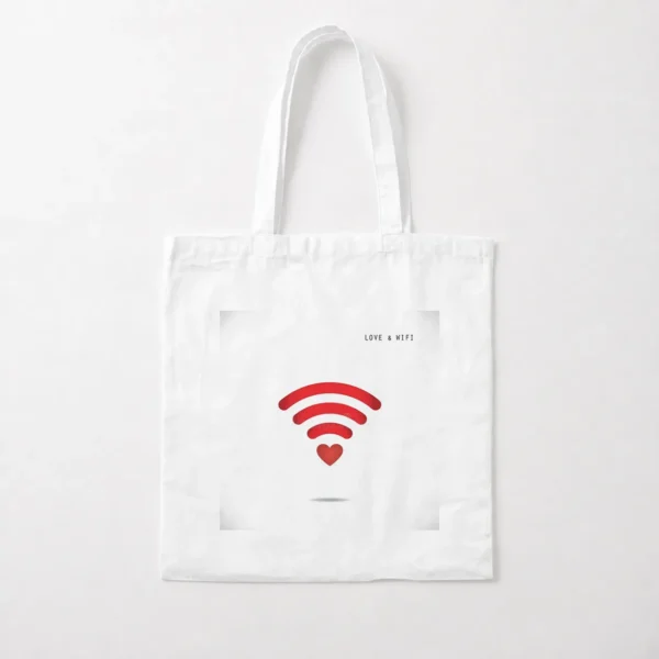 توت بگ وای‌فای طرح عشق (Love & WiFi) کد po5972