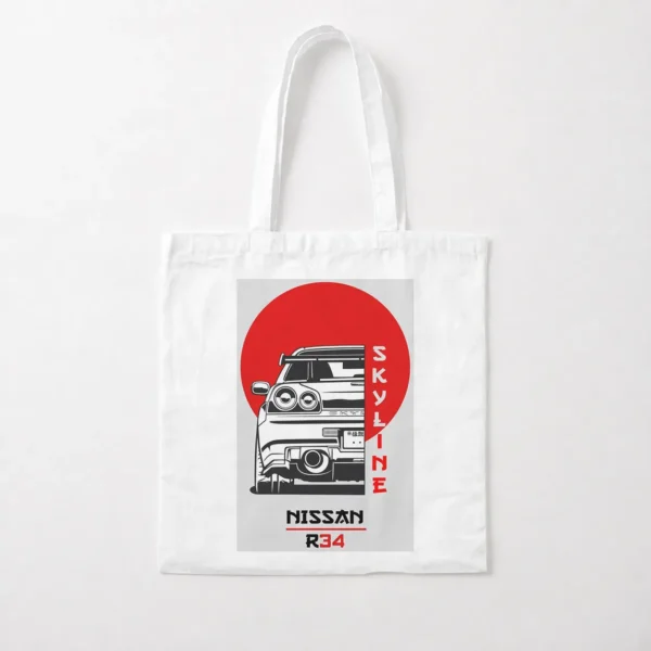 توت بگ نیسان اسکای‌لاین طرح R34 (Nissan Skyline) کد po5974