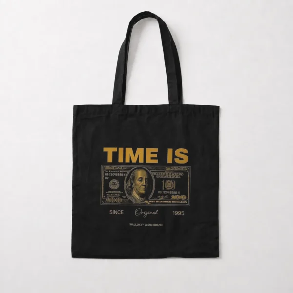 توت بگ ذهنیت طرح Time Is Money و اسکناس کد po598