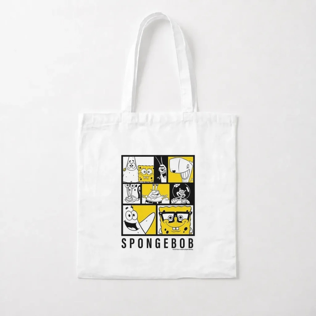 توت بگ باب اسفنجی طرح کمیک مربعی (SpongeBob) کد po6571