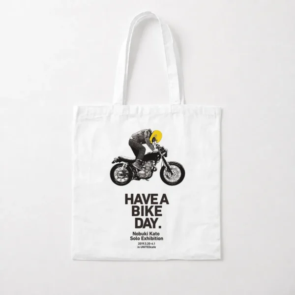 توت بگ موتورسیکلت طرح روز دوچرخه‌سواری (Have a Bike Day) کد po6601