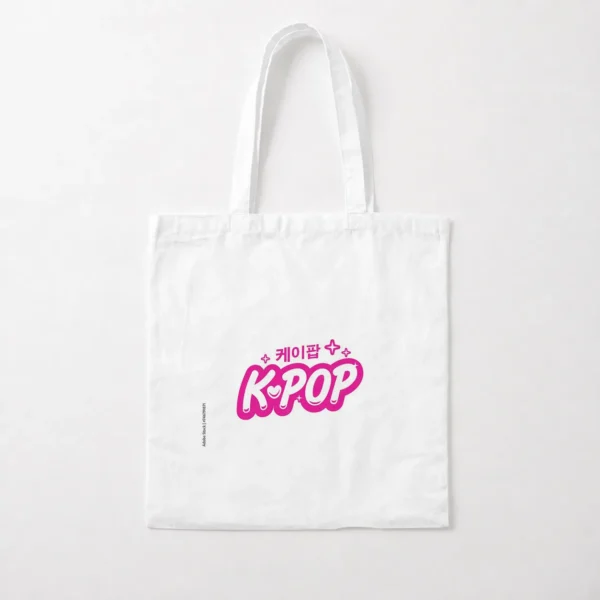 توت بگ موسیقی کی‌پاپ طرح تایپوگرافی صورتی (K-Pop) کد po6665