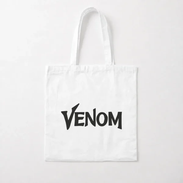 توت بگ ونوم طرح تایپوگرافی مشکی (Venom) کد po6822