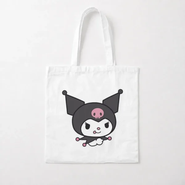توت بگ کورومی طرح صورت کارتونی (Kuromi) کد po6839