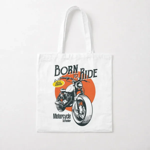 توت بگ موتور‌سیکلت طرح متولد برای راندن (Born to Ride) کد po6951