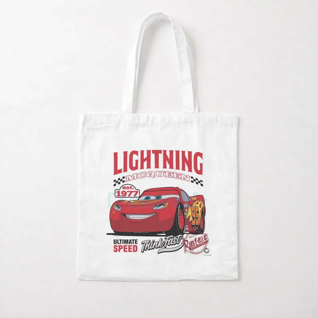 توت بگ ماشین‌ها طرح لایتنینگ مک‌کوئین (Lightning McQueen) کد po6955