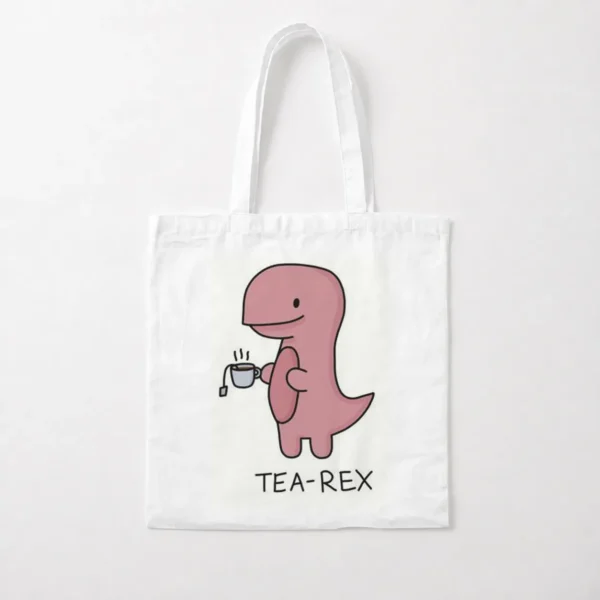 توت بگ دایناسور طرح تی‌رکس چای‌نوش (Tea-Rex) کد po7151