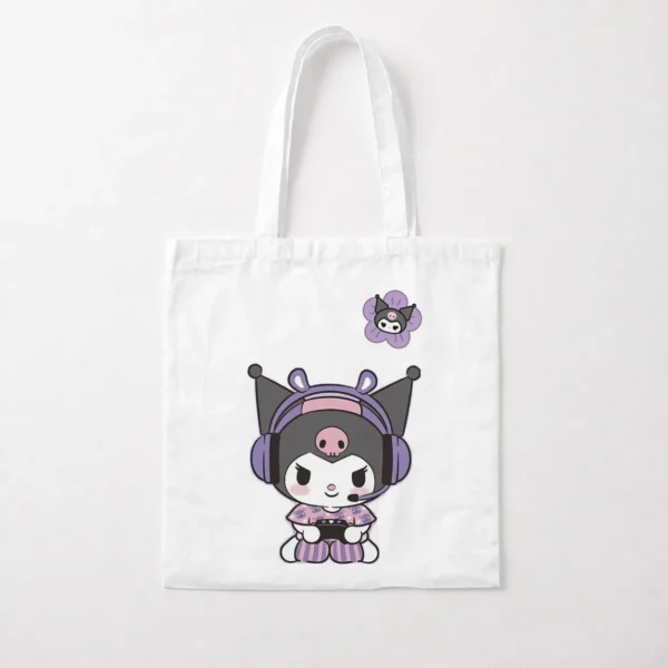 توت بگ کورومی طرح هدفون بنفش (Kuromi) کد po7176