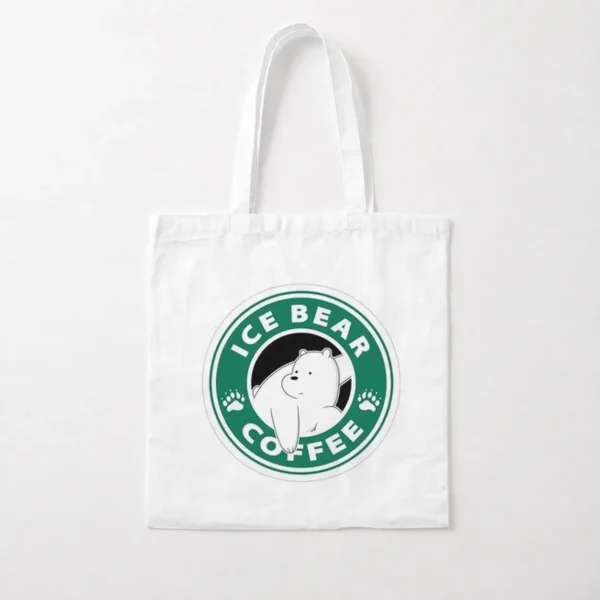 توت بگ خرس یخی بامزه طرح Ice Bear Coffee کد po740