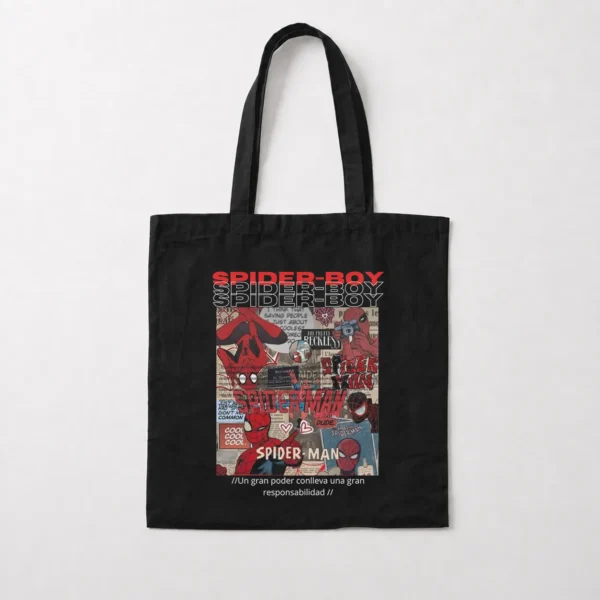 توت بگ مرد عنکبوتی طرح کلاژ کمیک (Spider-Man) کد po7437