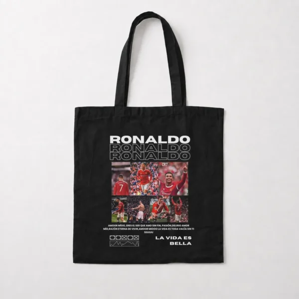 توت بگ کریستیانو رونالدو طرح فوتبالی (Cristiano Ronaldo) کد po7500