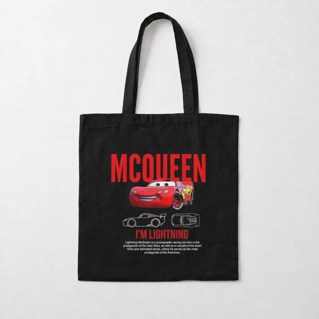 توت بگ ماشین‌ها طرح مک‌کوئین I’m Lightning (Lightning McQueen) کد po7504