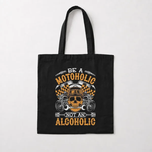 توت بگ موتورسواری طرح Motoholic جمجمه کد po7511