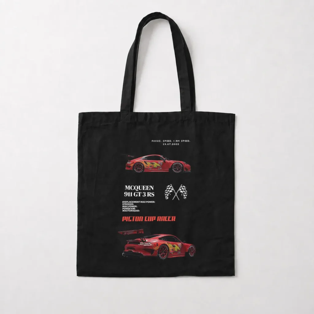 توت بگ ماشین‌ها طرح مک‌کوئین پیستون کاپ (Lightning McQueen) کد po7578