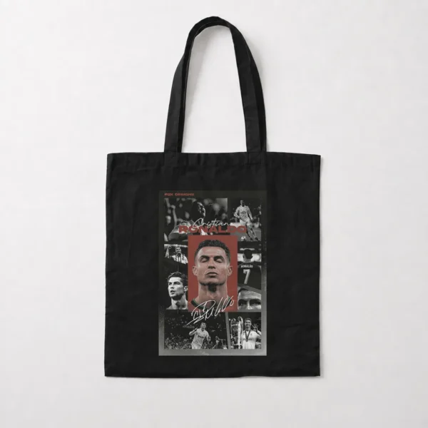 توت بگ کریستیانو رونالدو طرح کلاژ فوتبالی (Cristiano Ronaldo) کد po7623
