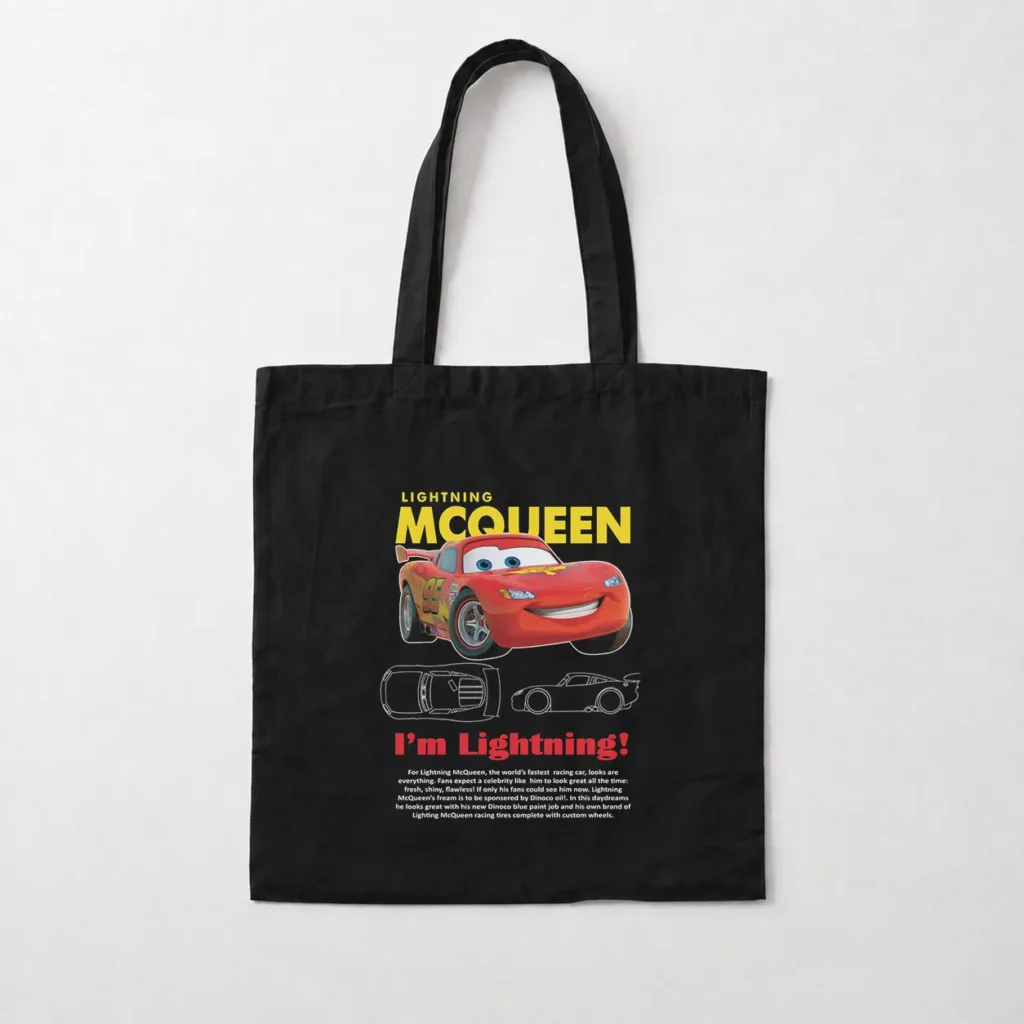 توت بگ ماشین‌ها طرح لایتنینگ مک‌کوئین (Lightning McQueen) کد po7631