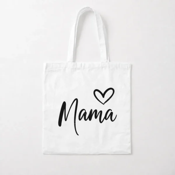 توت بگ مامان طرح تایپوگرافی Mama با قلب کد po790