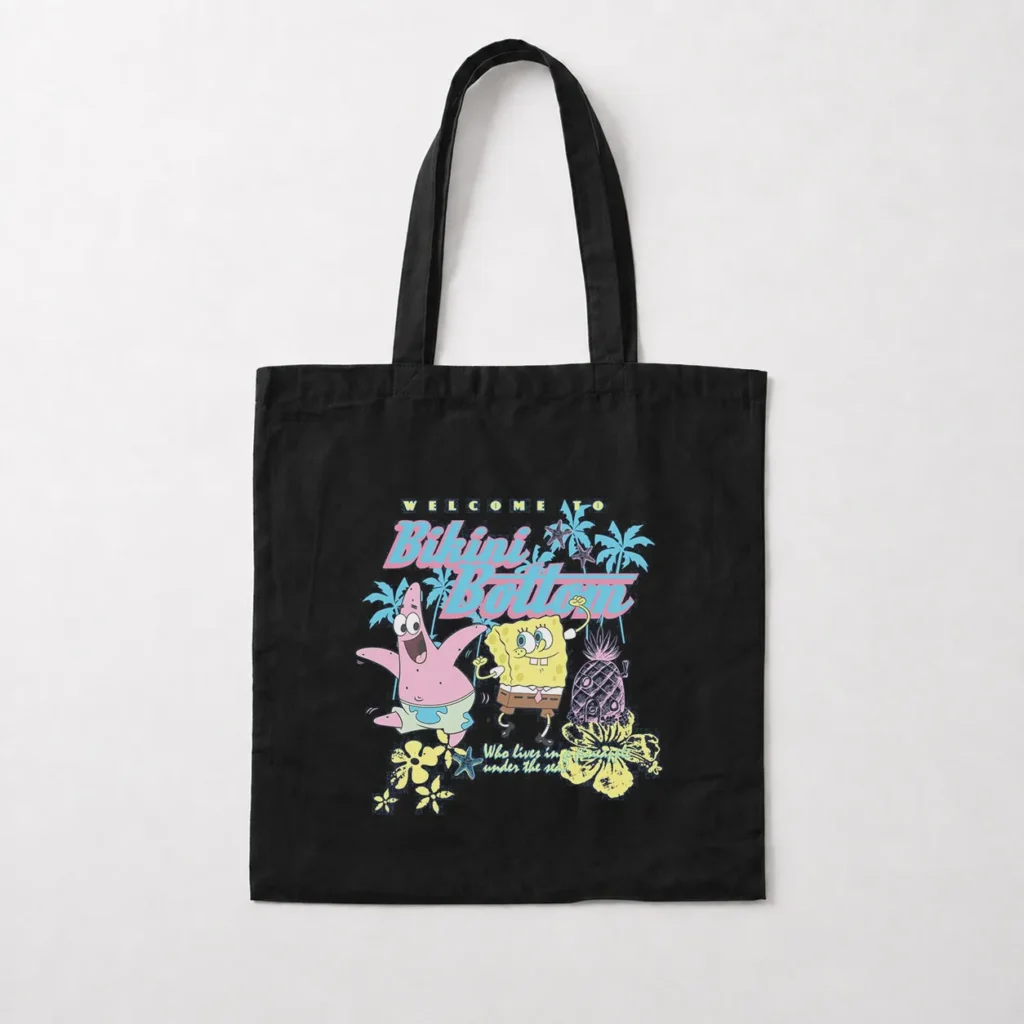 توت بگ باب اسفنجی طرح بیکینی باتم (Bikini Bottom) کد po7928