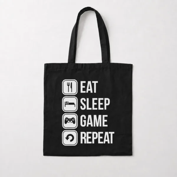 توت بگ گیمینگ طرح Eat Sleep Game Repeat کد po8105