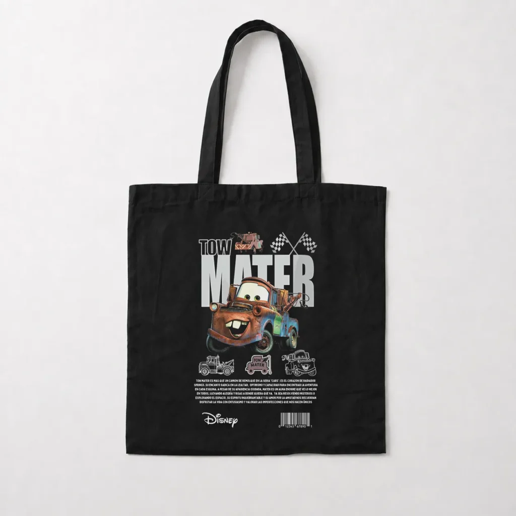 توت بگ ماشین‌ها طرح میتر یدک‌کش (Tow Mater) کد po8143