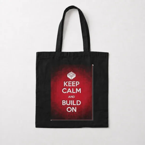 توت بگ لگو طرح نوشته Keep Calm and Build On کد po8147
