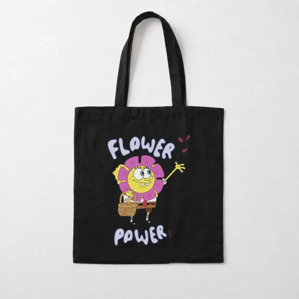 توت بگ باب اسفنجی طرح Flower Power کد po8201