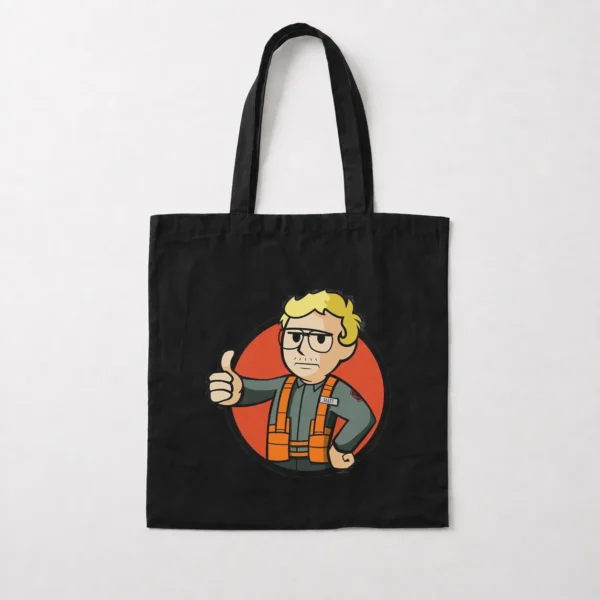 توت بگ بازی فال‌اوت طرح والت بوی (Vault Boy) کد po84