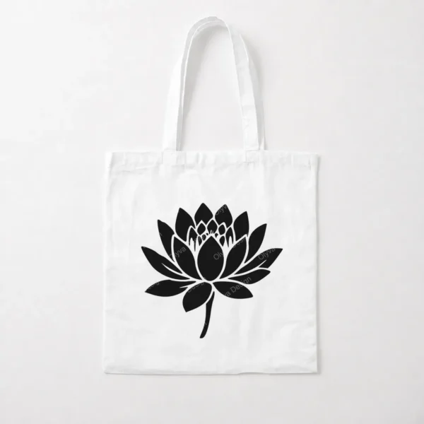 توت بگ گل نیلوفر طرح مینیمال لوتوس (Lotus) کد po853