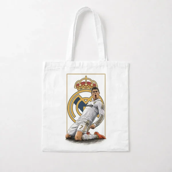 توت بگ کریستیانو رونالدو طرح رئال مادرید (Cristiano Ronaldo) کد po873