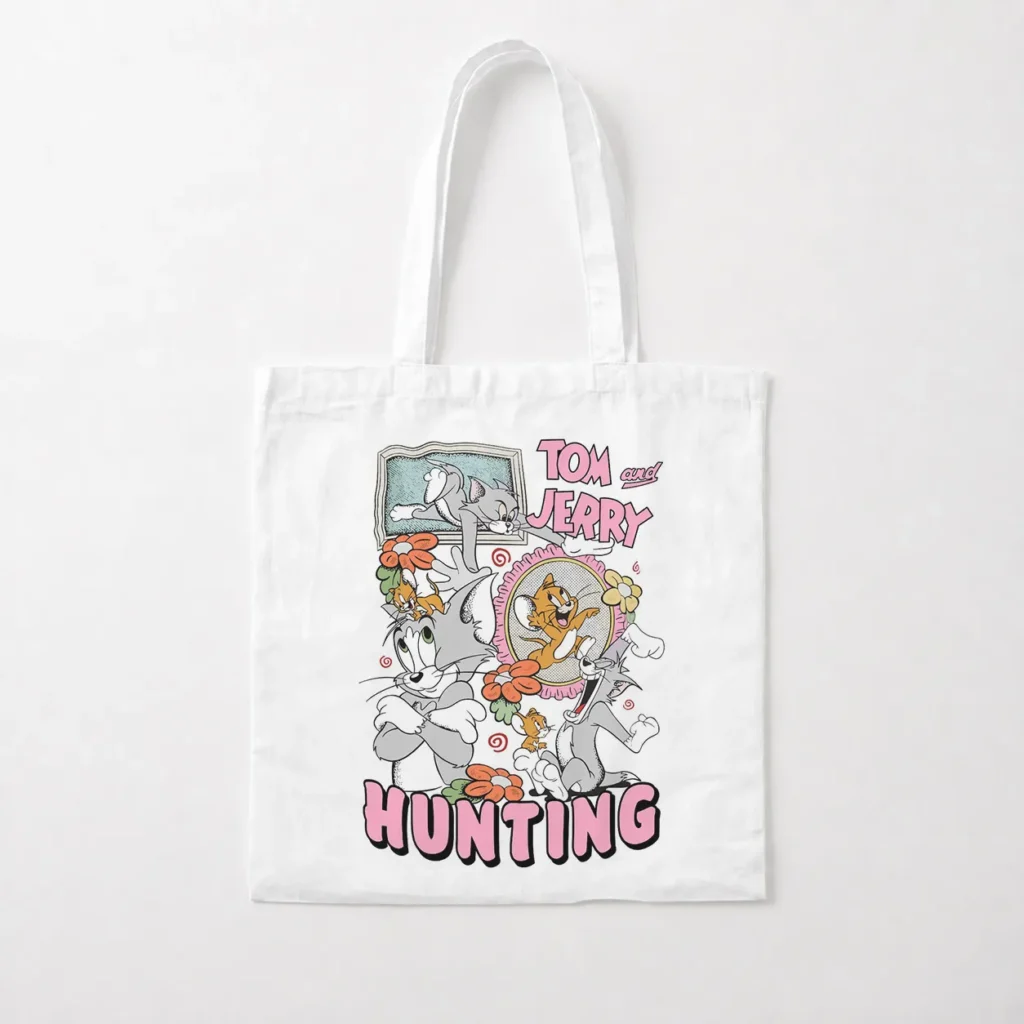 توت بگ تام و جری طرح Hunting کارتونی (Tom and Jerry) کد po956