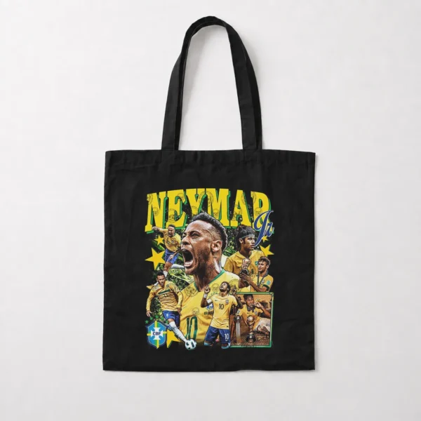 توت بگ فوتبالی نیمار طرح کلاژ برزیل (Neymar) کد po969