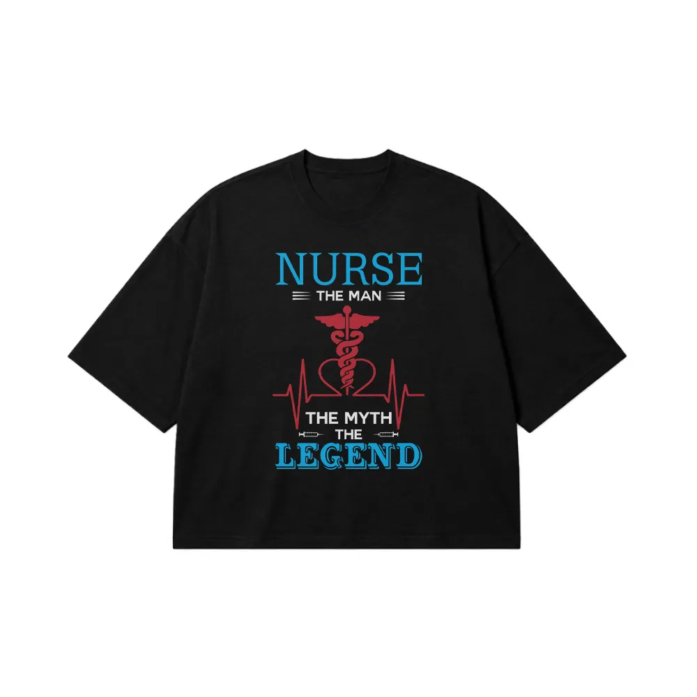 تیشرت باکسی پرستاری طرح Nurse کد 10806